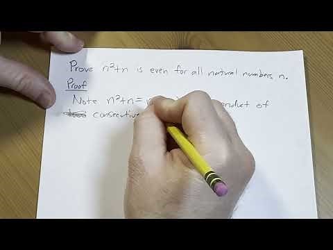 Mathematical Proof Writing: Direct Proofs