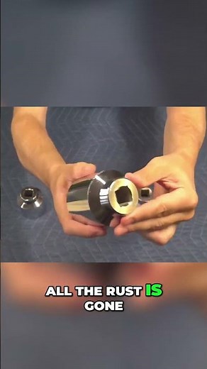 Rusty Sockets Transformed! Simple Green Cleaning Results #shorts