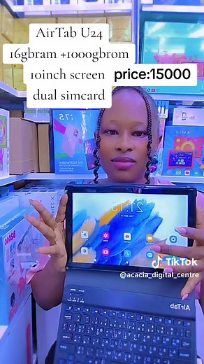 AirTab U24 16GB RAM 1TB Internal 10-inch Dual SIM Tablet at $15000