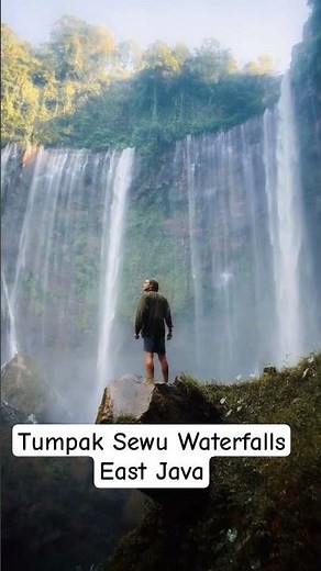 Tumpak Sewu Waterfalls, East Java. #indonesia #travel #nature
