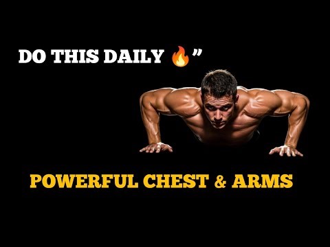 Only 10 Mins a Day = POWERFUL CHEST!”