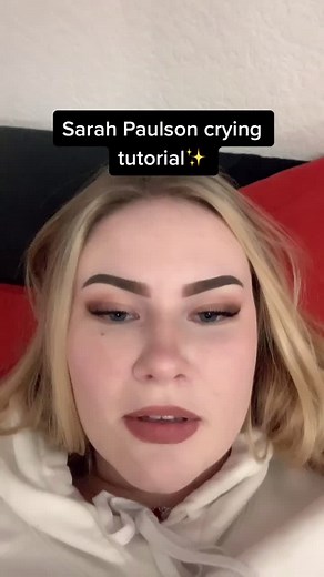 Sarah Paulson Crying Tutorial