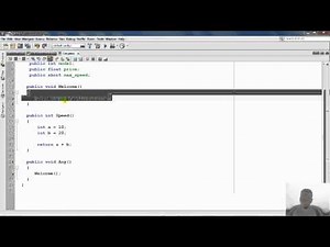 الدرس السابع والعشرون : معنى void وطريقة استخدامها