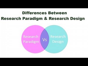 Differences Between Research Paradigm & Research Design | Research Paradigm Vs Research Design