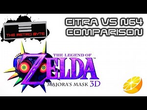 Majora's Mask 3D Citra vs N64 comparison - The Retro Byte