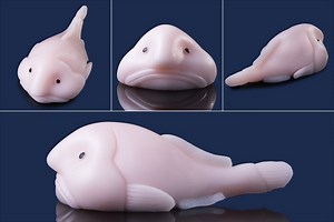 Blobfish Squishy: A squishable fish from the deep.