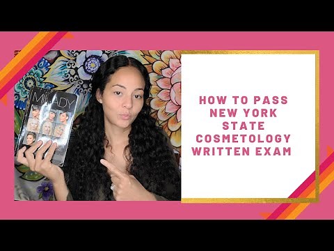 How To PASS New York State Cosmetology Written Exam!