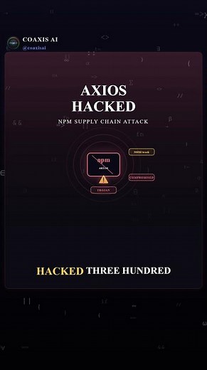 Axios Hacked: 300M Downloads at Risk! (NPM Supply Chain Attack)