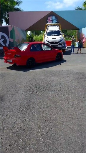 Mitsubishi Lancer Evo en PFKNR🇵🇷 #Shorts