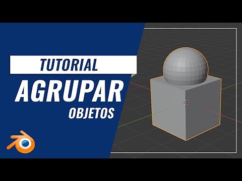 Como Agrupar Objetos - Blender
