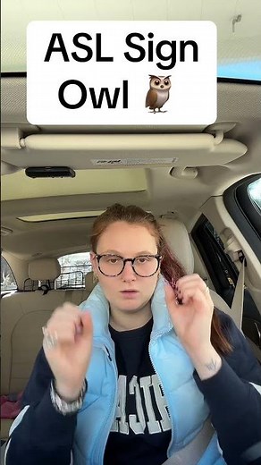 Learn How To Sign "Owl" in ASL for Beginners | American Sign Language #shorts