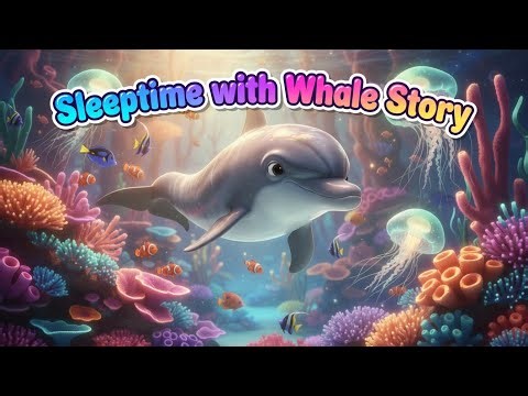 Luna the Dolphin Bedtime Story 🌙 | Gentle Ocean Lullaby for Deep Sleep