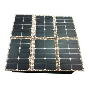 [Hot Item] 120W Solar Flexible Panel Portable Solar Module for Camping Renewable Environmental Protection