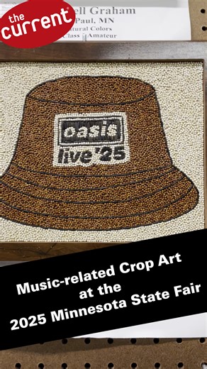 There are always mutual influences between music and the visual arts, and that interplay is evident in the Crop Art display at the Minnesota State Fair. The 2025 yield of Crop Art on exhibit in the Horticulture Building includes work that honors Prince, Bob Dylan, Aretha Franklin, Björk, Radiohead, Beyoncé and many others, plus a cheeky reference to Hall & Oates … and even a nod to The Current’s 20th anniversary! Watch the video above to see those The Current was able to capture during a visit t