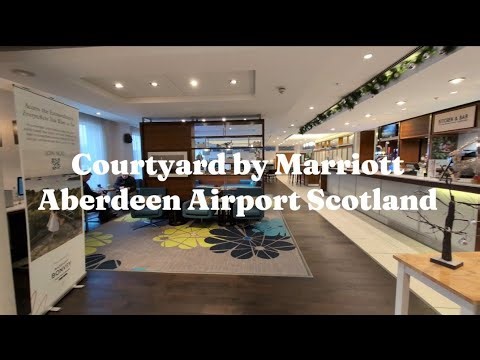 Best Hotel at Aberdeen Airport Scotland, Courtyard by Marriott #aberdeen #marriotthotels