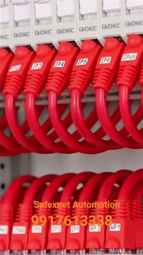 Access and networking installation, likely from a professional automation project. #Autonation