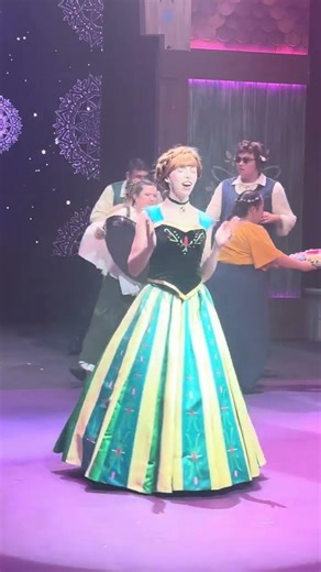 First time and forever frozen jr ￼ perform arms wide open