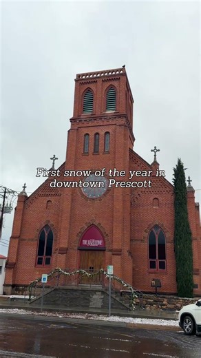 First snow of the year | Prescott Arizona