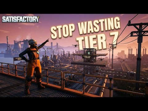 Stuck After Turbo Fuel? The BEST Tier 7 Next Steps in Satisfactory