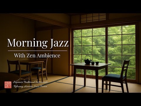 Playlist | Morning Light in a Japanese Living Room | Calm Jazz with Japanese Instruments