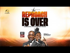 COMMANDING THE DAY MIDNIGHT PRAYER || THE REPROACH IS OVER || 29-11-2025