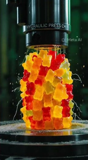 The Stickiest Crush We've Ever Done… | Hydraulic Press CH 🍬