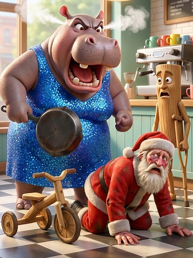 Santa's Revenge: The Stolen Coffee Consequence
