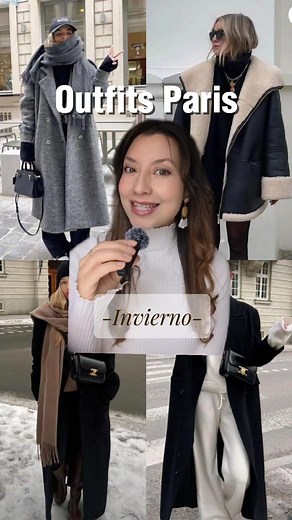 Ideas de outfits para París en invierno 2024