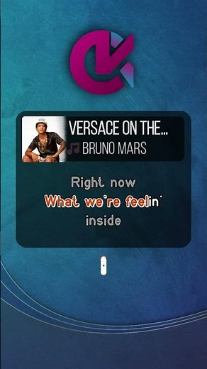 Versace On The Floor Karaoke #karaoke #music #lyrics #song #versaceonthefloor #brunomars