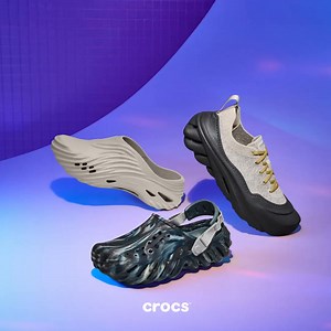 606K views · 341 reactions | Dynamic outsole. Sink-in soft footbed. You get both style and comfort in the Echo Collection. | Crocs | Facebook