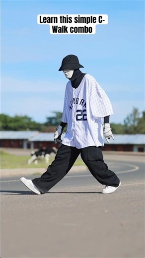 Learn this C-Walk combo in seconds #kenmoves #dance