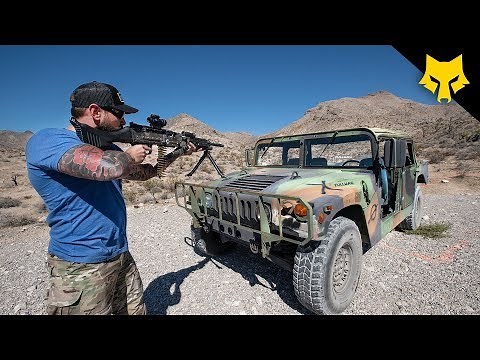Will Humvee Bulletproof Glass Stop Sustained Fire?