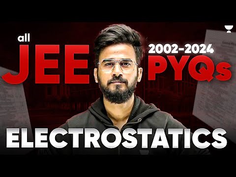 All JEE Main Electrostatics PYQs (2002-2024) | Complete Problem Analysis & Solutions