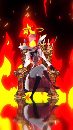 Domdraws Animation on Instagram: "Take A Slice - Lucifer TEST Video Particle/reflectives/fire NO AI #lucifer #hazbinhotel #luciferhazbinhotel"