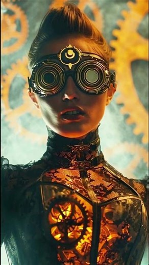 Clockwork Soul: 4K Cinematic AI Art #viralshorts #aiartcommunity #satisfying