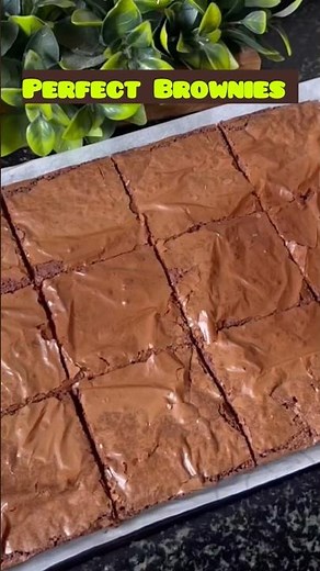 Fudgy Chocolate Brownies 😍 | Easy Bakery Style Brownie Recipe #brownie