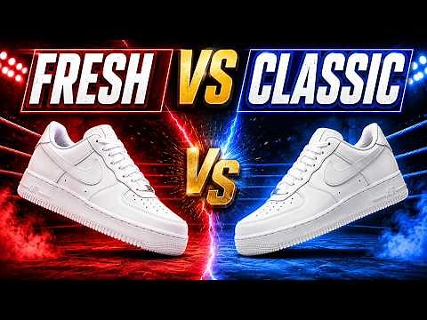 Nike Air Force 1 Triple White: "Classic" vs "Fresh" | What's the Difference?
