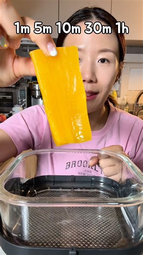 단무지 1분부터 1시간 굽기 #mukbang