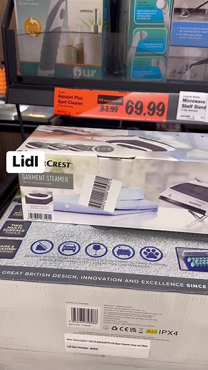 2K views | Garment steamer in Lidl | Rina In London | Facebook