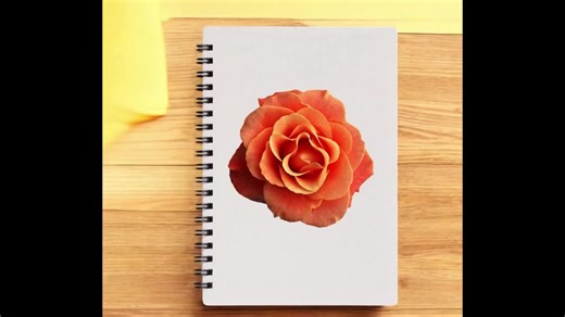 Orange Flower Clipart: PNG/SVG, Transparent Background (digital Download) - Etsy