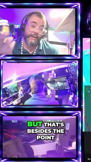 Glowing Bubbles from a Bubble Machine #shorts