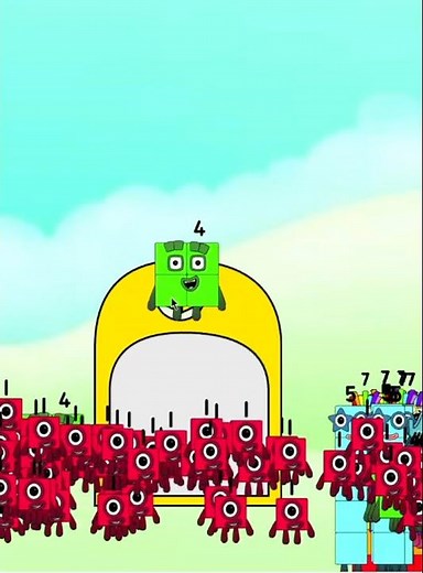 Numberblocks Magic Mirror.💖🔥💖 #mergenumberblock #numberblocksplayground #numberblockstoys