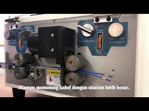 Mesin Potong Kabel Full Otomatis 806 Automatic wire stripping and cutting machine