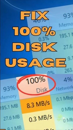 Windows 10 Lagging? Fix 100% Disk Usage Now!
