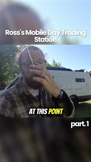 A Look Inside Ross's Day Trading Travel Van pt.1