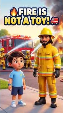 Fire Is NOT a Toy! 🔥 Zohan and the Brave Fire Brigade Kids Safety Story #kidsanimation #kidsfantas