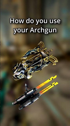 How to Use ARCHGUNS in Regular Warframe Missions #shorts #warframe #gaming #streamer #wfcc