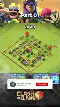 COC Gameplay - Episode 01 Part 01 #mobilegaming #cocgameplay #coc #clashofclansattacks