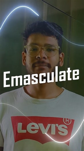 Improve your vocabulary | Emasculate Meaning #english #englishspeaking #englishlearning #vocabulary