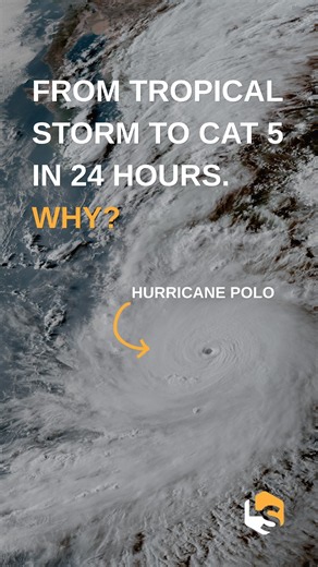 Why Hurricane Polo exploded into a monster Category 5 storm